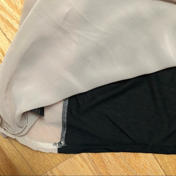 NWT Urban Outfitters Lucca Couture High/Low Chiffon Back Tee (Size M) - Picture 6 of 7